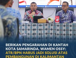 Berikan Pengarahan di Kantah Kota Samarinda