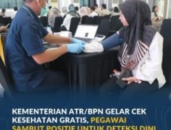 Pegawai Sambut Positif untuk Deteksi Dini Penyakit
