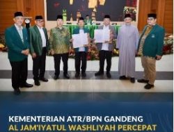 Percepat Sertifikasi Tanah Wakaf dan Aset Organisasi Keagamaan