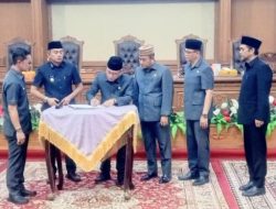 DPRD Muaro Jambi Gelar Paripurna 4 Ranperda