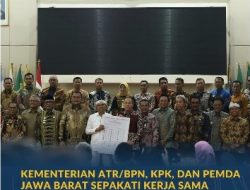 Pemda Jawa Barat Sepakati Kerja Sama dalam Upaya Pencegahan Korupsi serta Penguatan Ekonomi Daerah