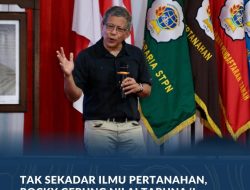 Rocky Gerung Nilai Taruna/i Politeknik Agraria STPN Belajar Banyak Disiplin Ilmu