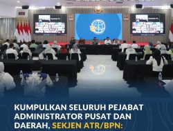 Sekjen ATR/BPN: Pelayanan Harus Tetap Optimal