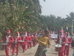 Pemdes Sungai Undang Gelar Pawai Kemerdekaan